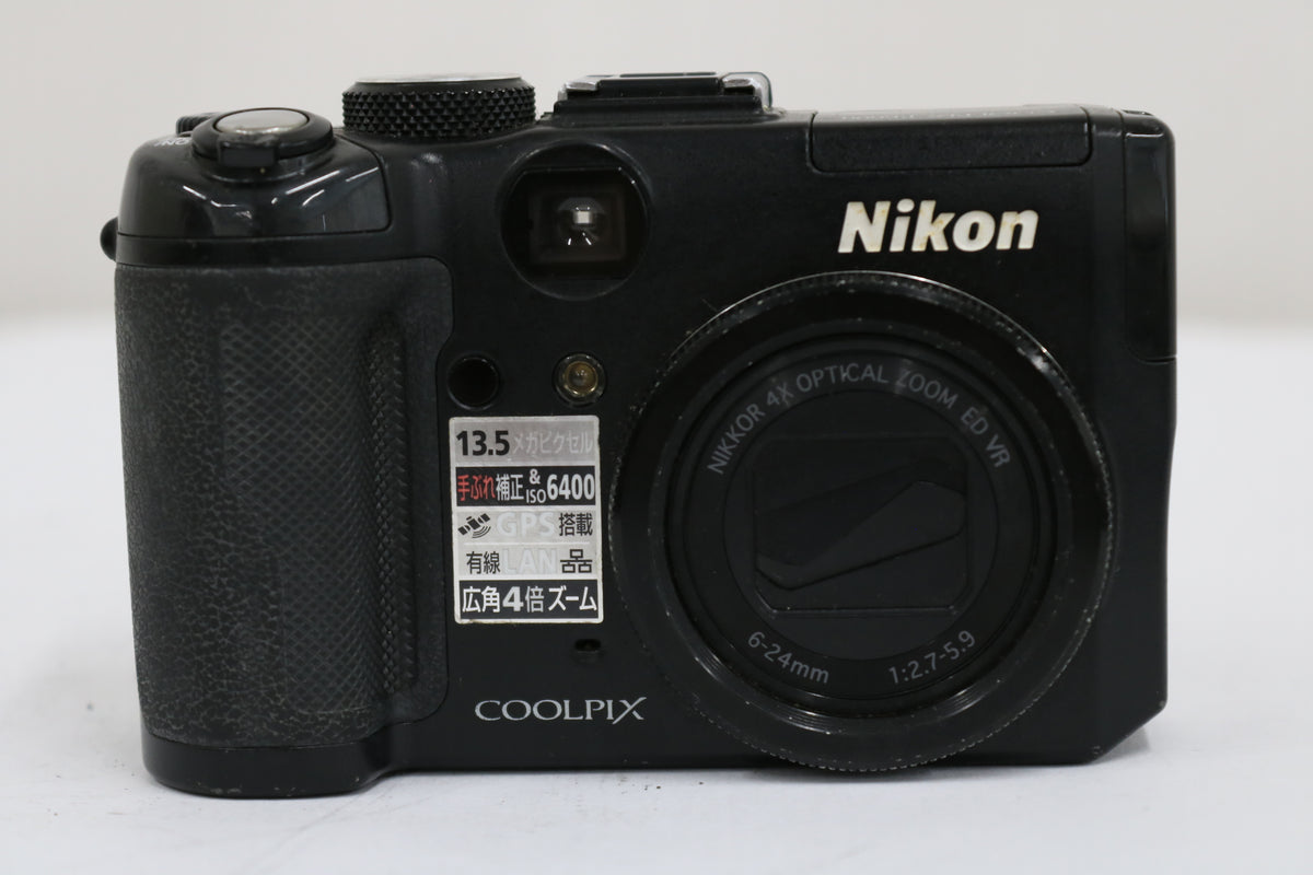 ニコン Nikon COOLPIX P6000 4x ブラック コンパクトデジタルカメラ 2
