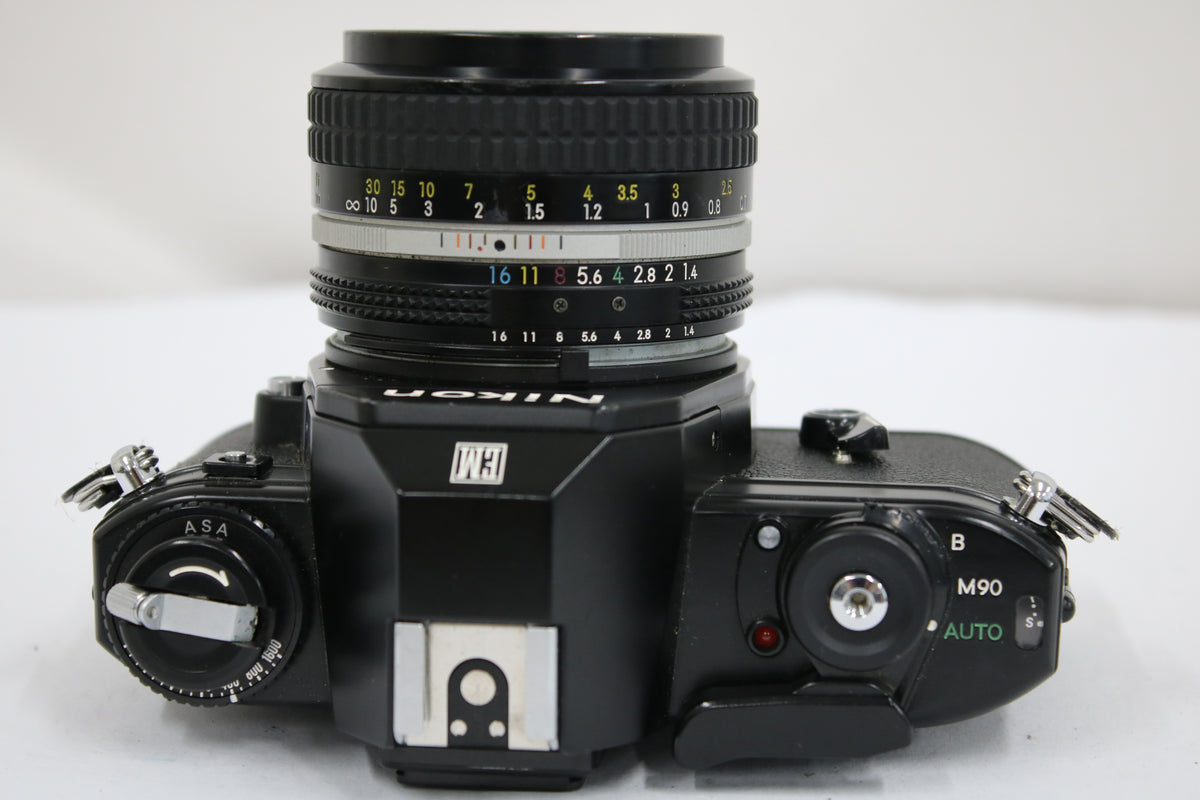 ニコン Nikon EM NIKKOR Ai 50mm F1.4 ボディレンズセット 6