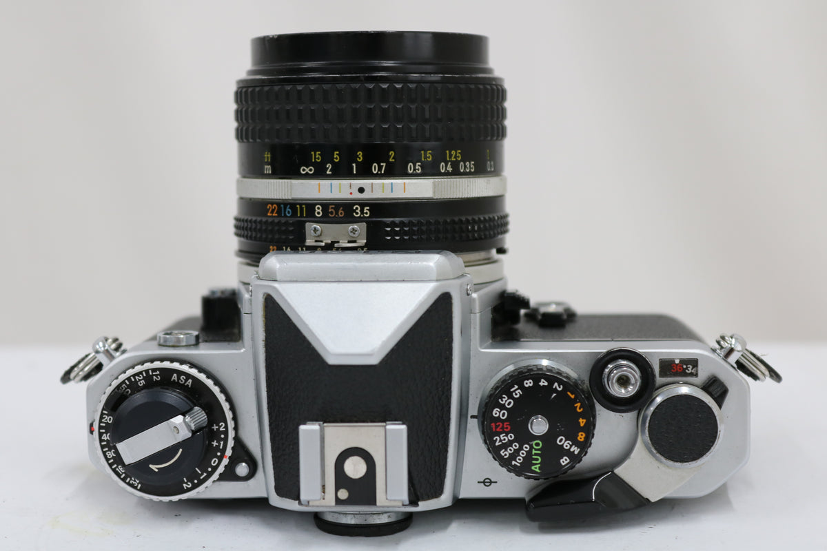 ニコン Nikon FE NIKKOR Ai-s 28mm F3.5 ボディレンズセット 6