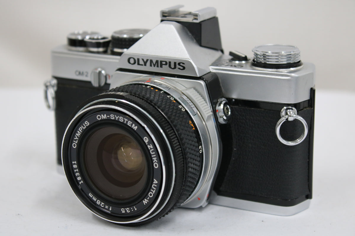 オリンパス Olympus OM-2 G.ZUIKO AUTO-W 28mm F3.5 ボディレンズセット 1