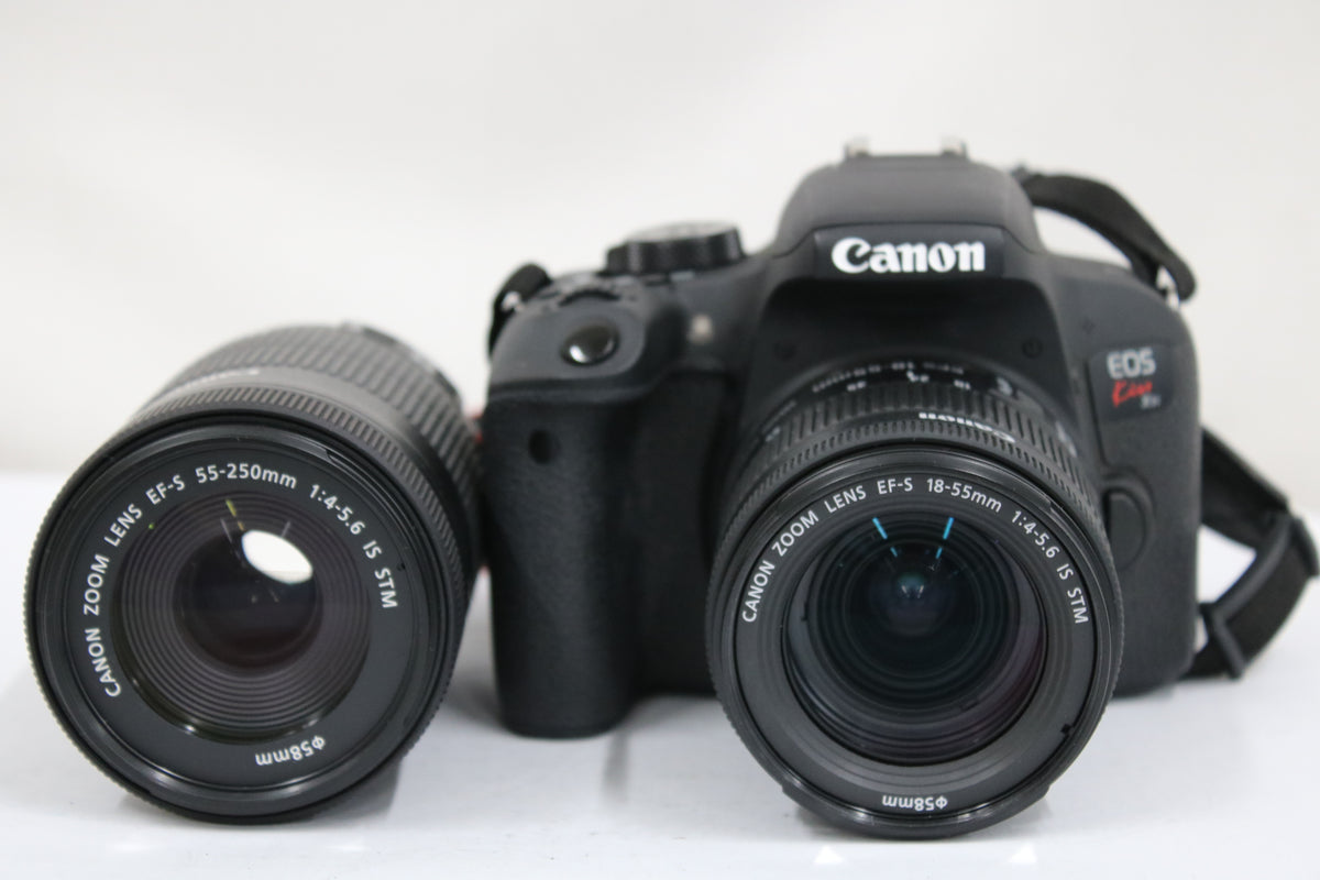 【シャッター4880回】キャノン Canon EOS Kiss X9i EF-S 18-55mm 55-250mm デジタル一眼 2