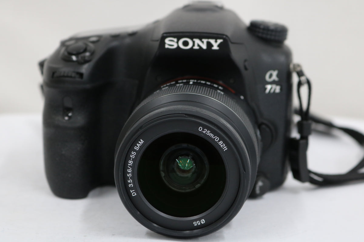 【シャッター69131】ソニー Sony α77 II DT 18-55mm F3.5-5.6 SAM デジタル一眼 2