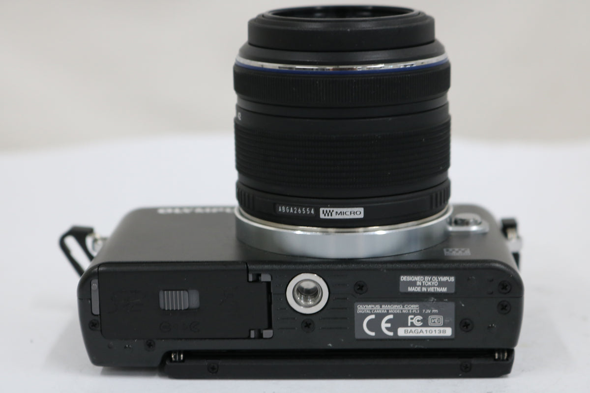 【シャッター367回】オリンパス Olympus PEN Lite E-PL3 ブラック 14-42mm F3.5-5.6 II R ミラーレス一眼 7