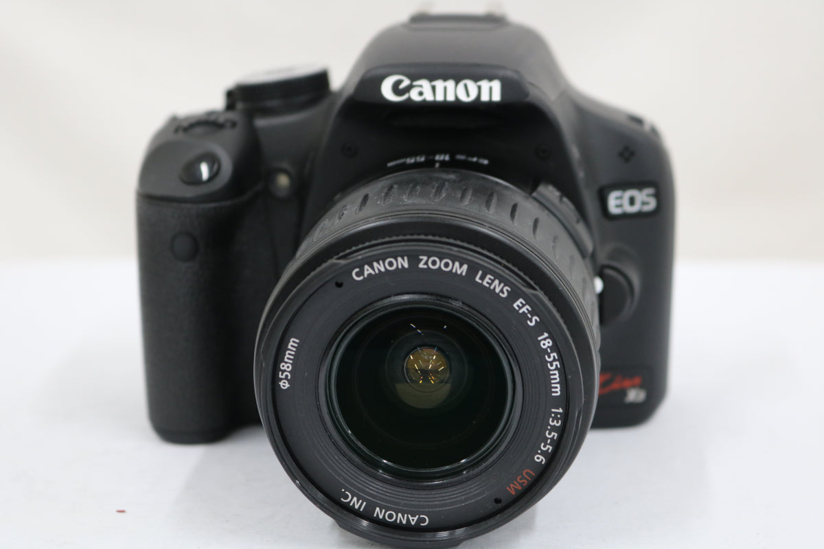 【シャッター596】キャノン Canon EOS Kiss X3 EF-S 18-55mm F3.5-5.6 USM デジタル一眼 2