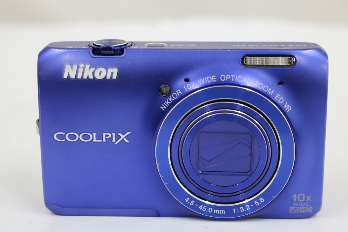 【元箱付き】ニコン Nikon COOLPIX S6300 ブルー 10x コンパクトデジタルカメラ 2