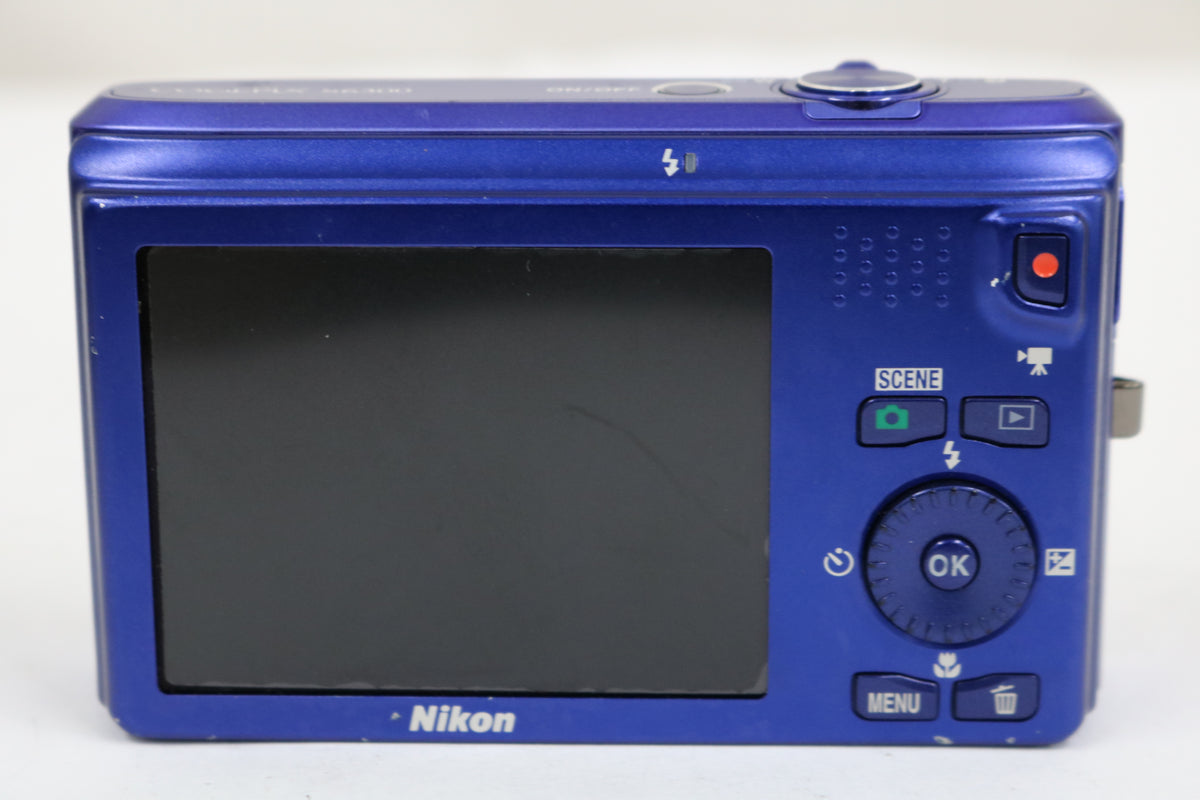 【元箱付き】ニコン Nikon COOLPIX S6300 ブルー 10x コンパクトデジタルカメラ 4