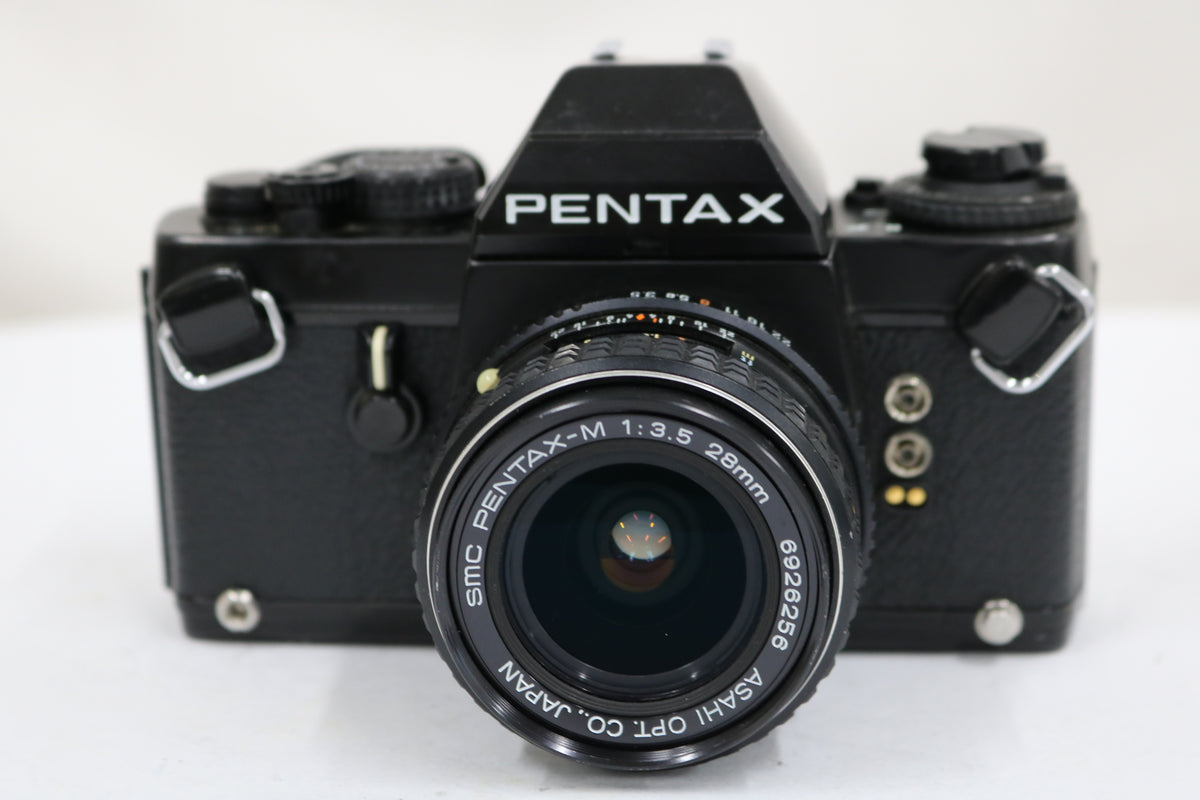 ペンタックス Pentax LX 後期型 + Pentax-M 28mm F3.5 ボディ レンズセット 2