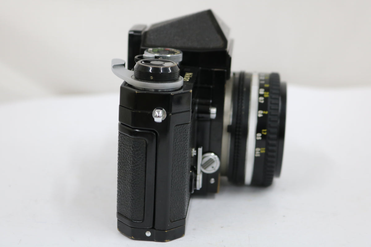 ニコン Nikon F アイレベル ブラック + 50mm F1.8 パンケーキ 5