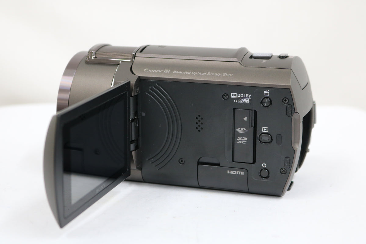 ソニー Sony FDR-AX45 ブラウン デジタルビデオカメラ 3