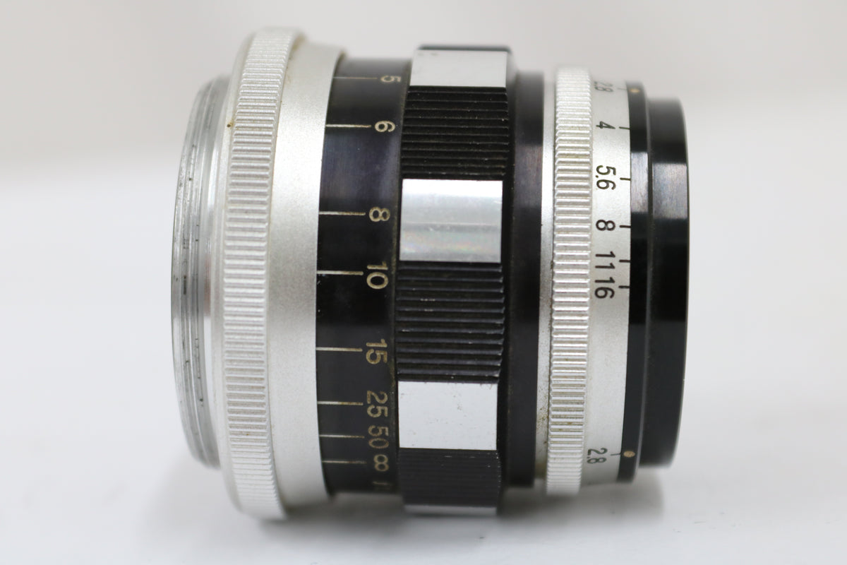 キャノン Canon Lens 50mm F2.8 ゼブラ レンズ 4