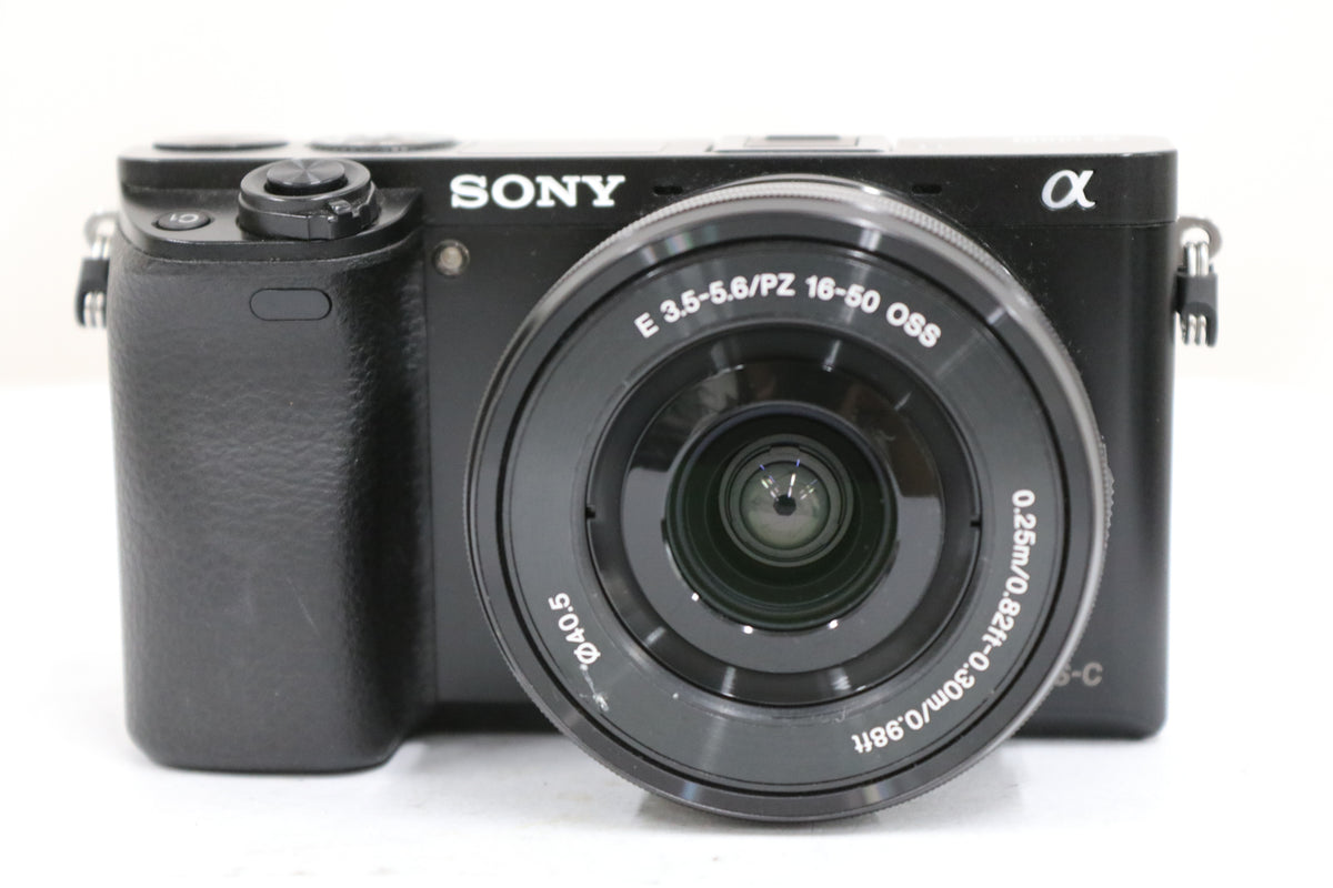 【シャッター2201回】ソニー Sony α6000 ブラック E PZ 16-50mm F3.5-5.6 OSS ミラーレス一眼 2