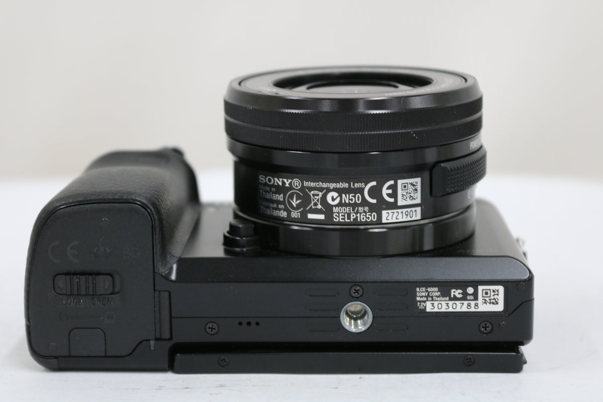 【シャッター2201回】ソニー Sony α6000 ブラック E PZ 16-50mm F3.5-5.6 OSS ミラーレス一眼 7