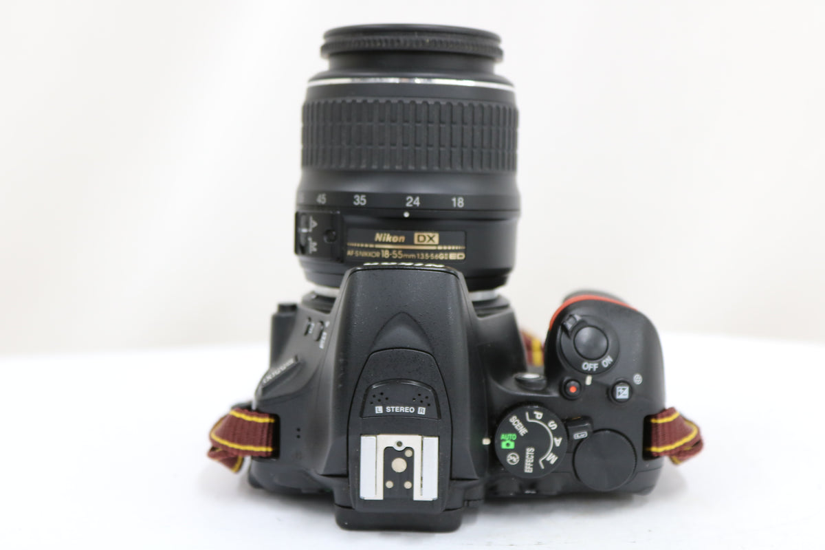 【シャッター10174回】ニコン Nikon D5500 DX AF-S NIKKOR 18-55mm 55-300mm デジタル一眼 6