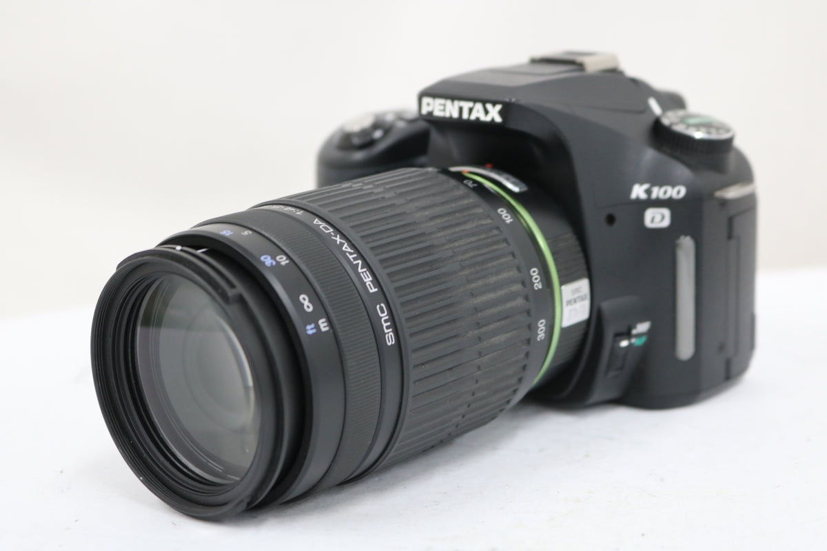 【シャッター1368回】ペンタックス Pentax K100 D DA 55-300mm F4-5.8 ED デジタル一眼 1