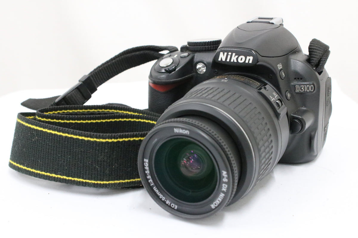 【シャッター9136回】ニコン Nikon D3100 DX AF-S NIKKOR 18-55mm F3.5-5.6G II ED デジタル一眼 1