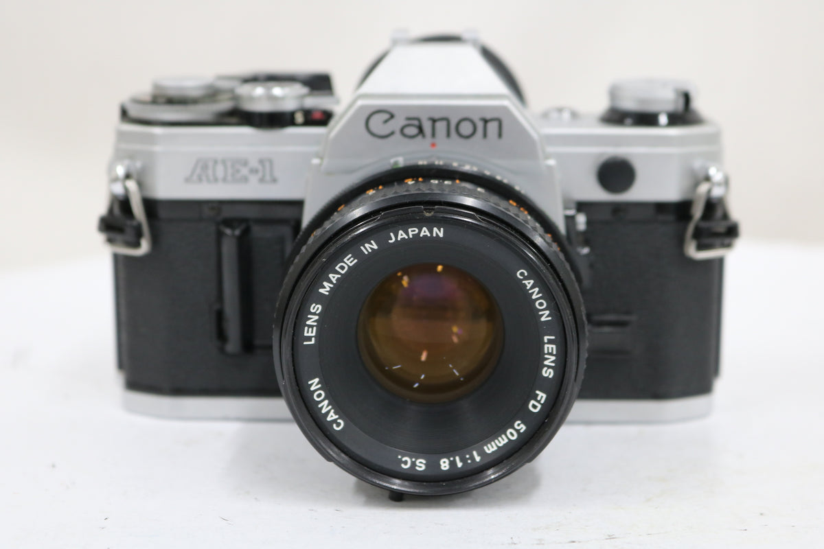 キャノン Canon AE-1 FD 50mm F1.8 S.C. ボディレンズセット 2