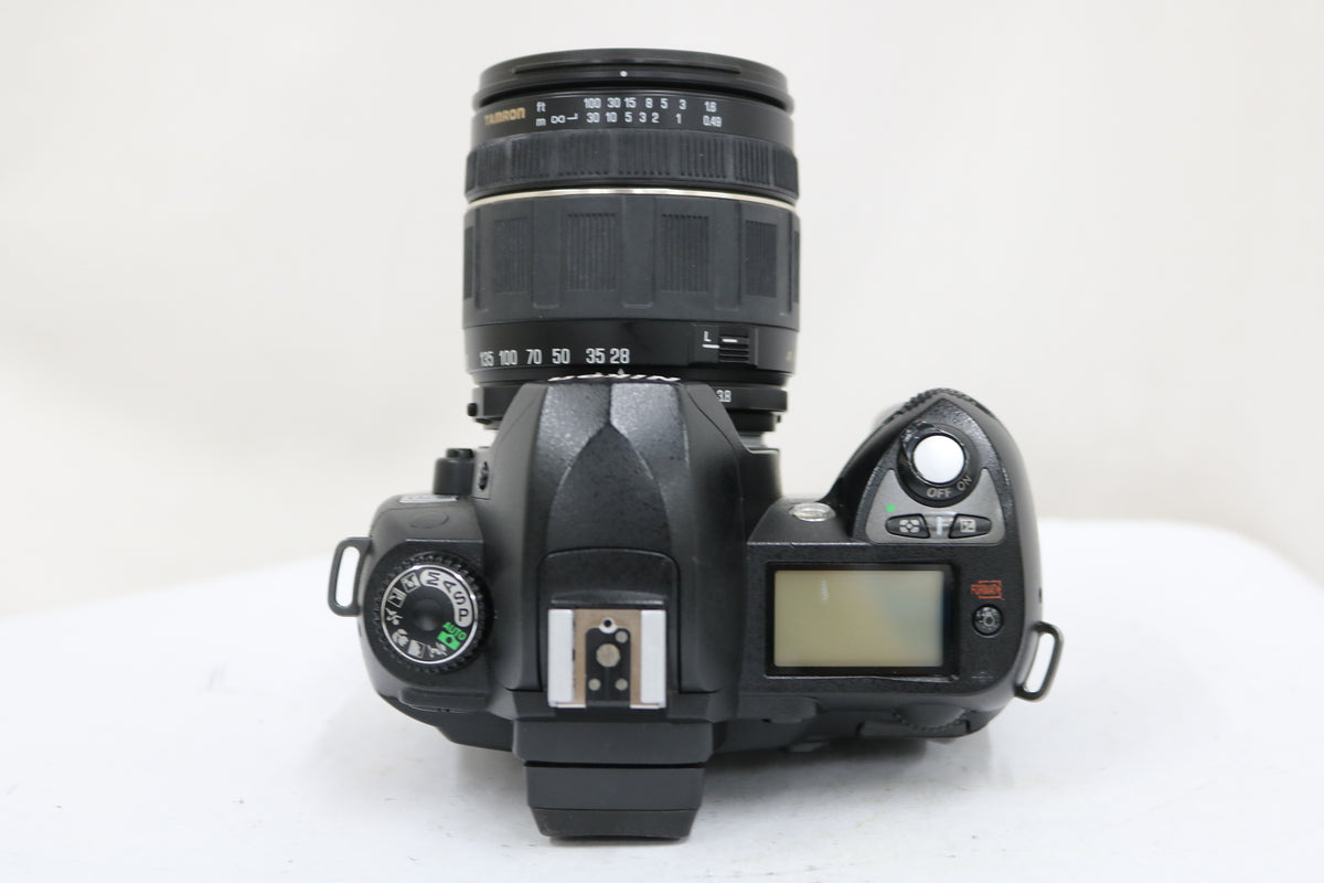 【シャッター33837回】ニコン Nikon D70 TAMRON AF ASPHERICAL XR 28-200mm F3.8-5.6 デジタル一眼 6