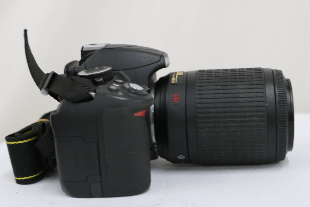 【シャッター4685回】ニコン Nikon D3100 DX AF-S NIKKOR 55-200mm F4-5.6G ED デジタル一眼 3