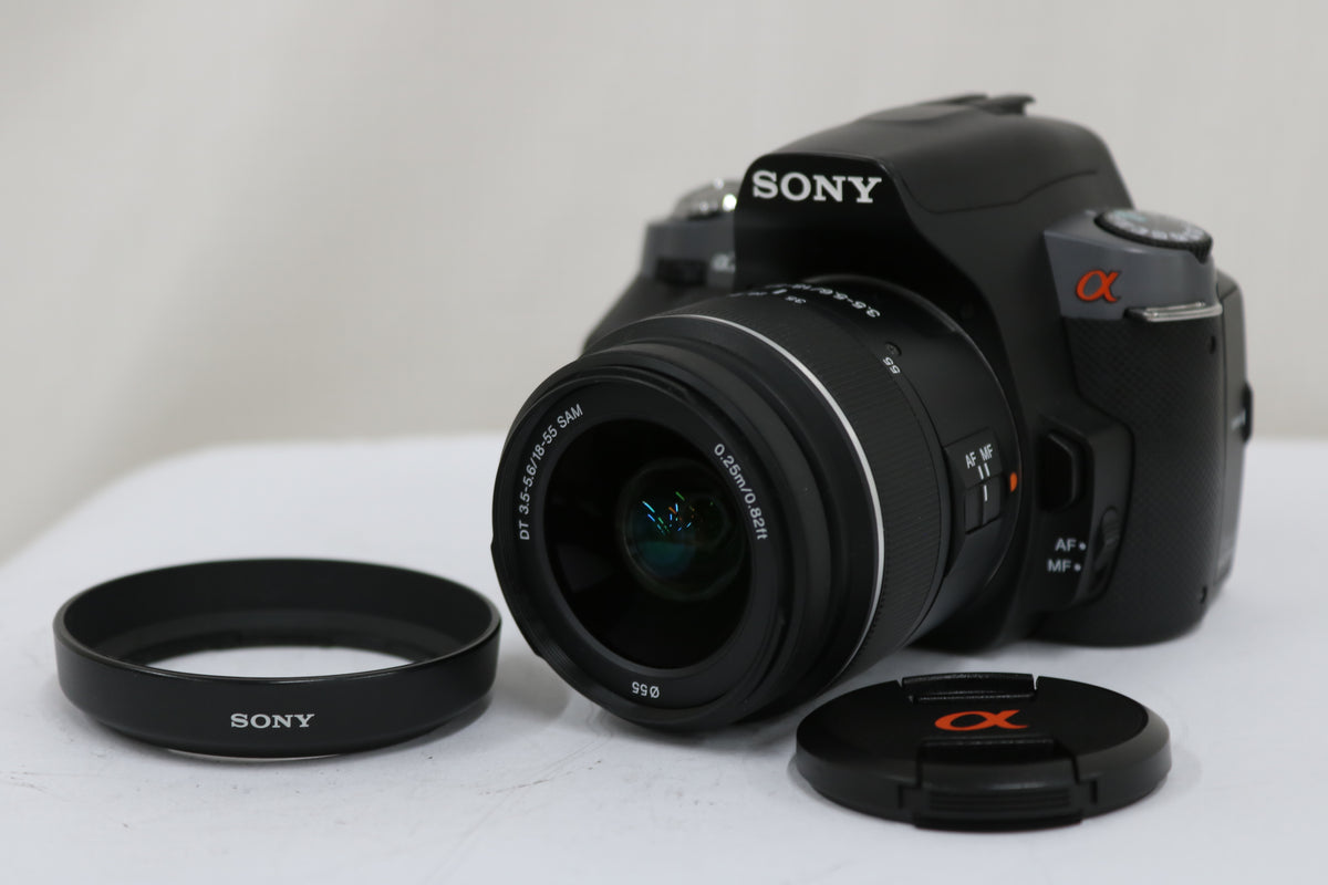【シャッター1459回】ソニー Sony α330 DT 18-55mm F3.5-5.6 SAM デジタル一眼 1