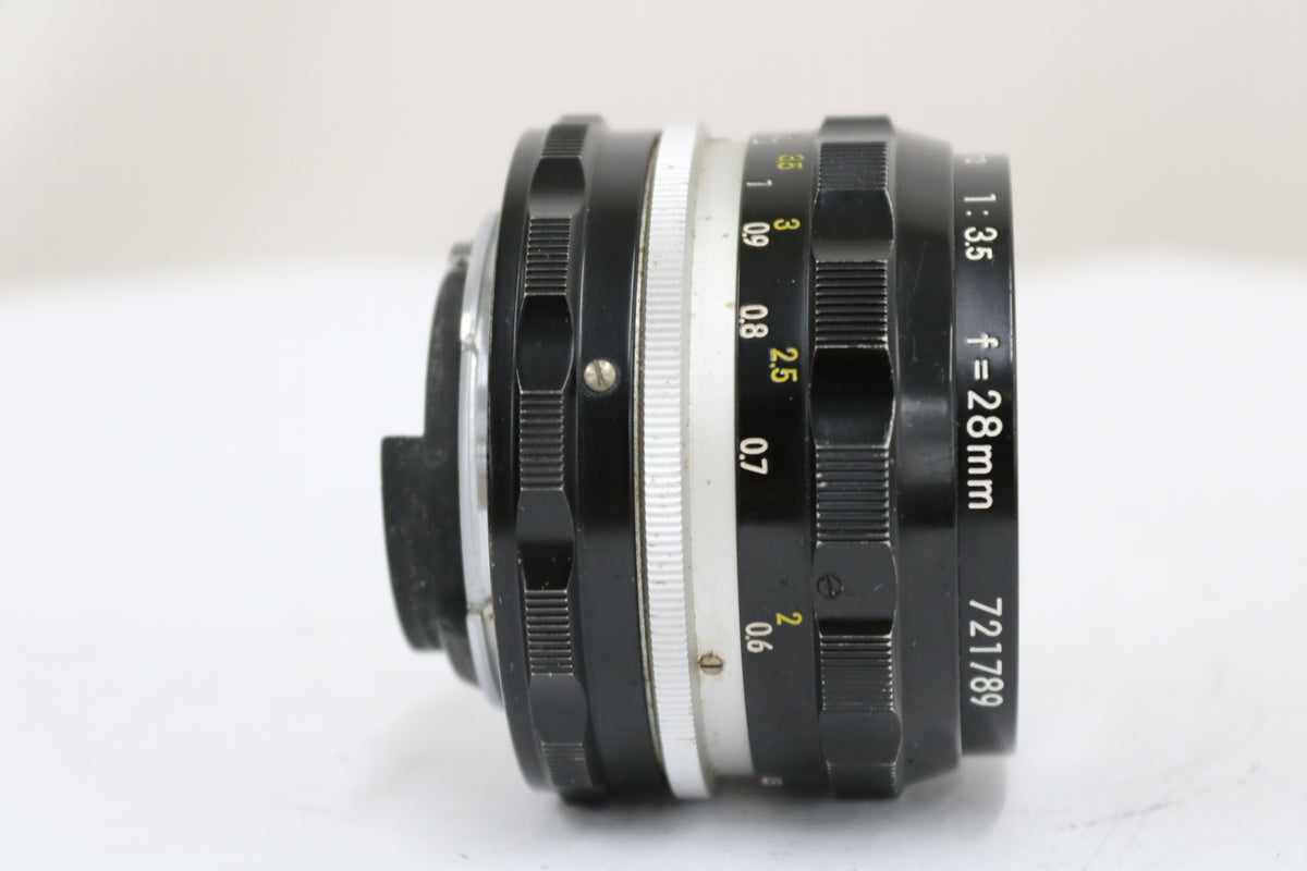 ニコン Nikon NIKKOR-H Auto 28mm F3.5 レンズ 5