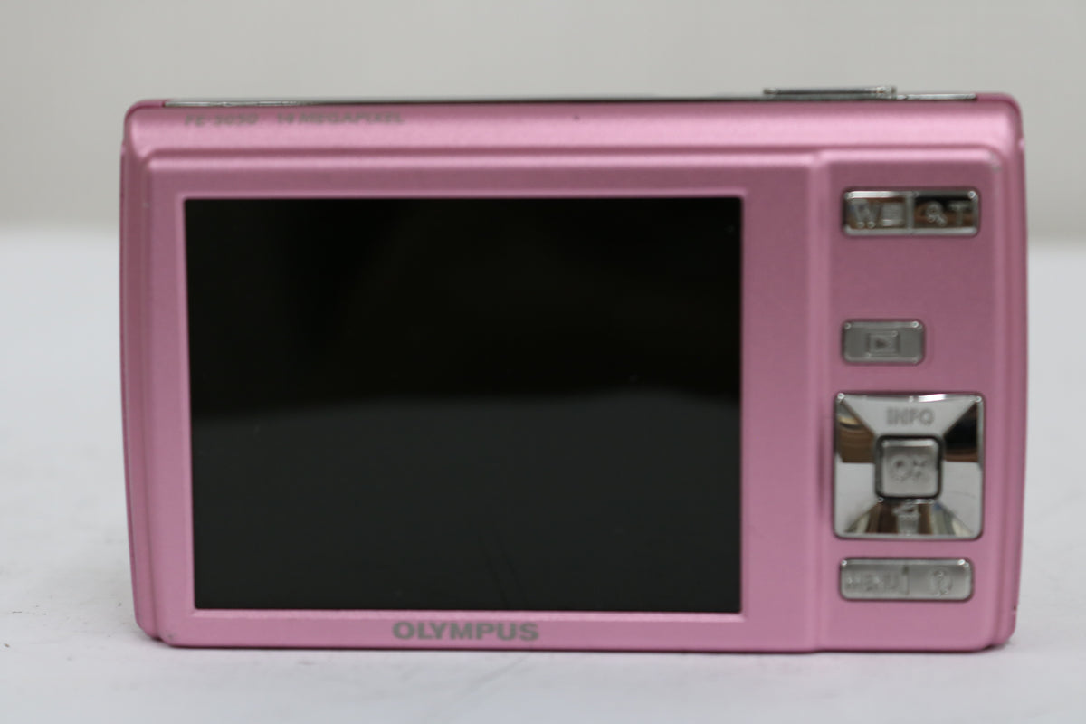 オリンパス Olympus fe FE-5050 5x WIDE ピンク バッテリー付き コンパクトデジタルカメラ 4