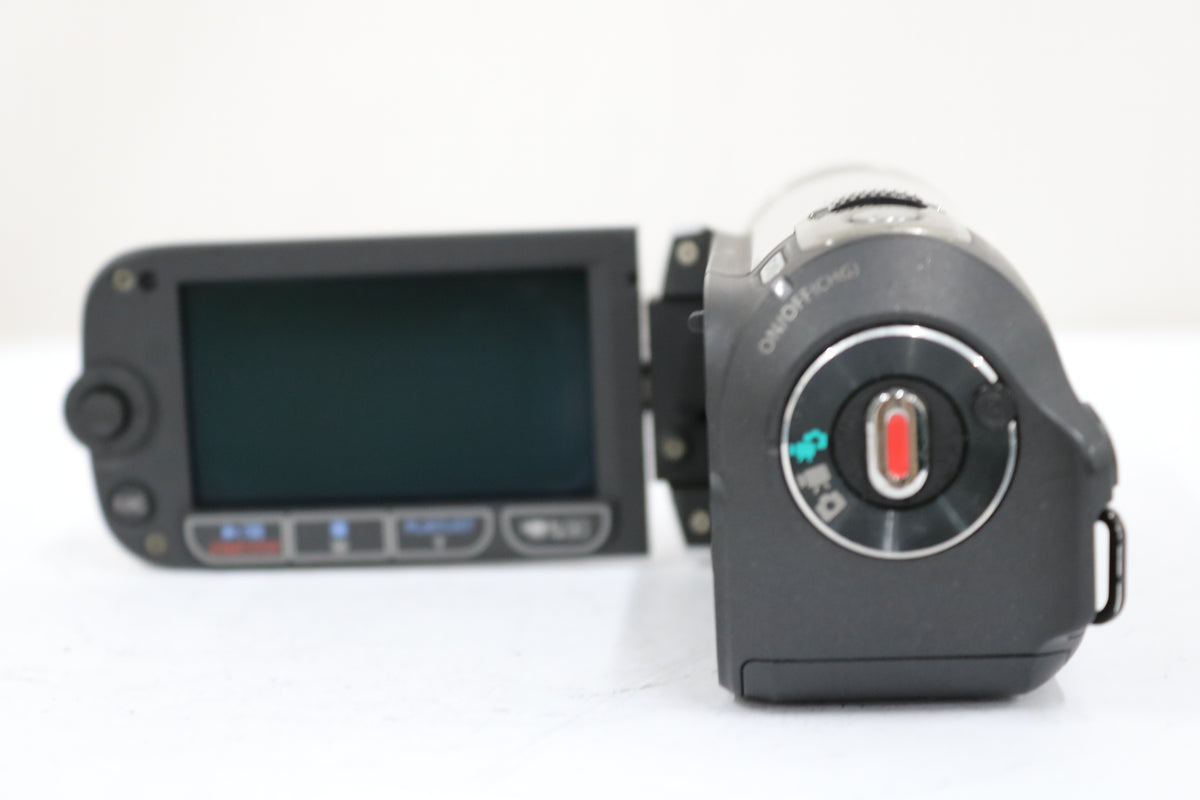 キャノン Canon ivis HF M52 レッド バッテリー付き デジタルビデオカメラ 4