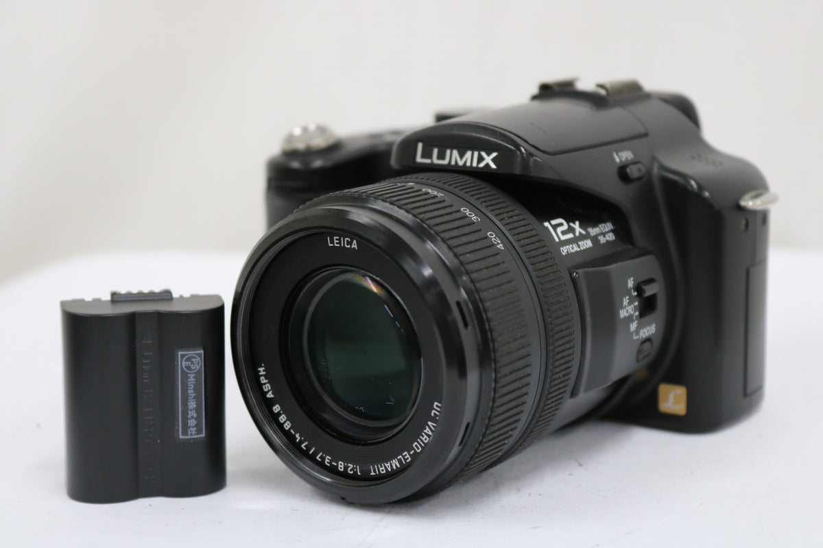 パナソニック Panasonic LUMIX DMC-FZ50 ブラック バッテリー付き コンパクトデジタルカメラ 1