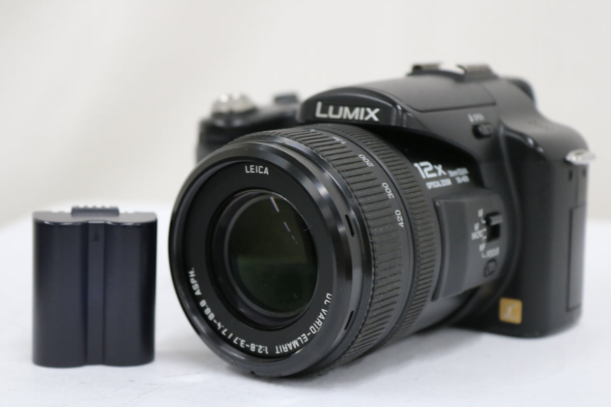 パナソニック Panasonic LUMIX DMC-FZ50 ブラック バッテリー付き コンパクトデジタルカメラ 1