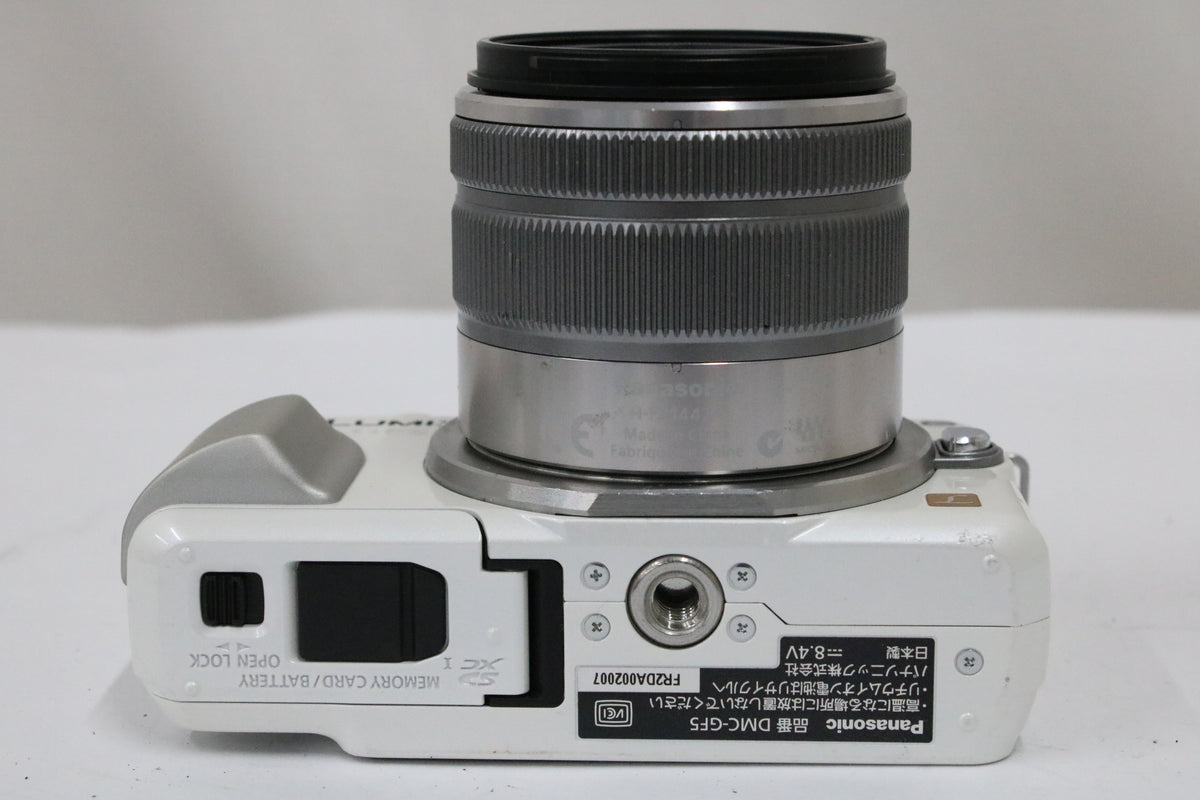 【シャッター1182回】パナソニック Panasonic Lumix DMC-GF5 ホワイト 14-42mm F3.5-5.6 ミラーレス一眼 7