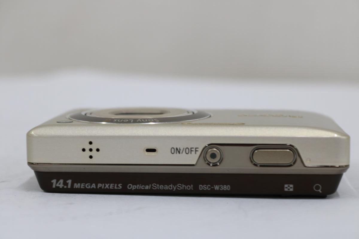 ソニー Sony Cyber-shot DSC-W380 5x ゴールド バッテリー付き コンパクトデジタルカメラ 6