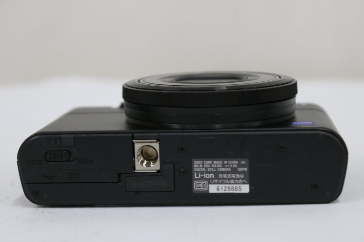 ソニー Sony Cyber-shot DSC-RX100 ブラック バッテリー付き コンパクトデジタルカメラ 7