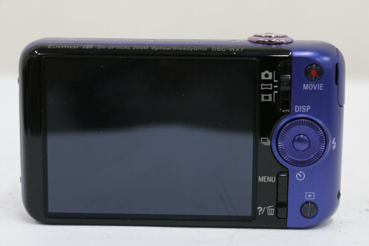 ソニー Sony Cyber-shot DSC-WX7 ブルー 付属品多数 コンパクトデジタルカメラ 4