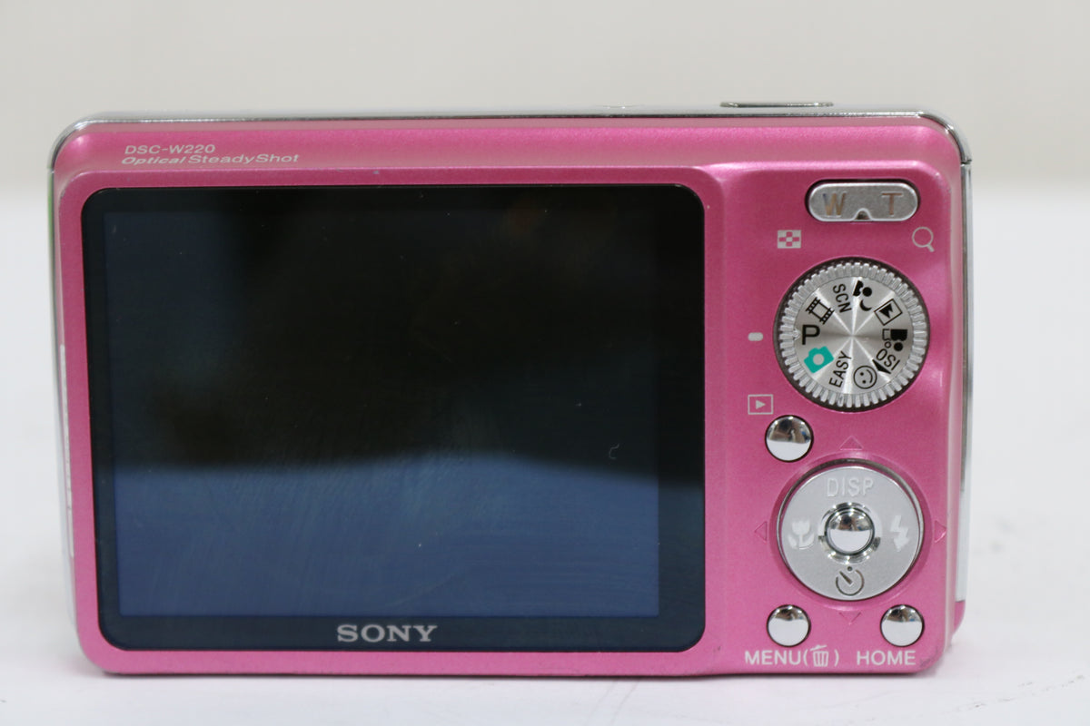 ソニー Sony Cyber-shot DSC-W220 4x ピンク コンパクトデジタルカメラ 4