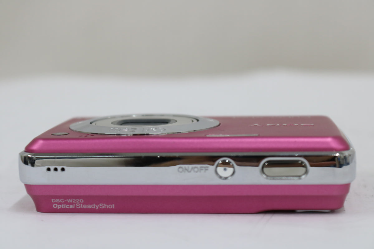 ソニー Sony Cyber-shot DSC-W220 4x ピンク コンパクトデジタルカメラ 6
