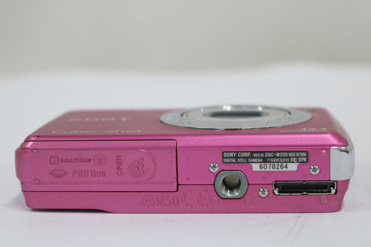 ソニー Sony Cyber-shot DSC-W220 4x ピンク コンパクトデジタルカメラ 7