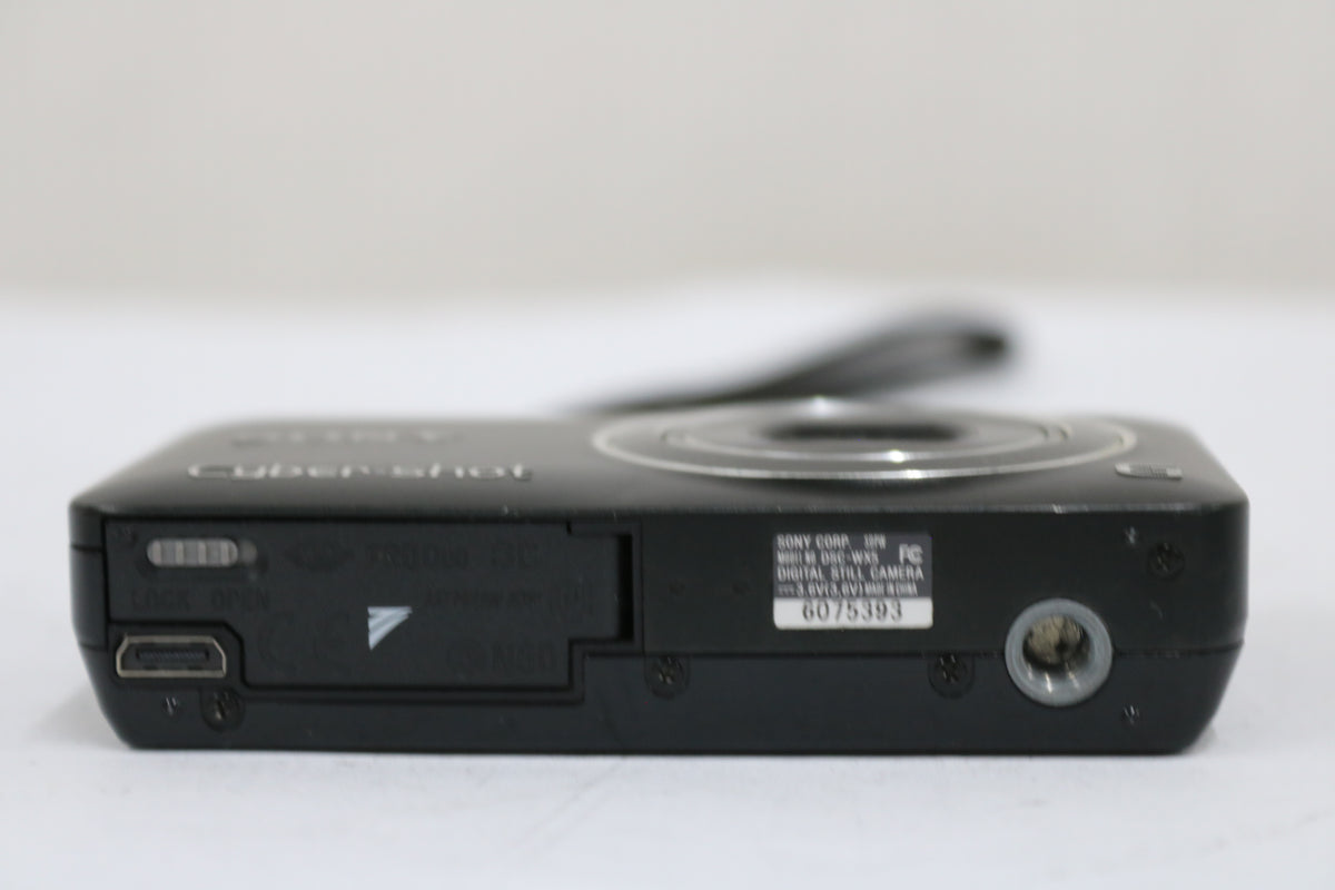 ソニー Sony Cyber-shot DSC-WX5 5x ブラック バッテリー付き コンパクトデジタルカメラ 7