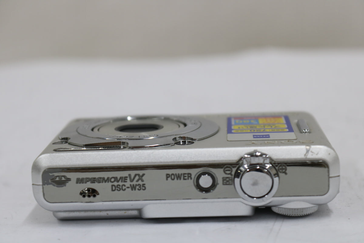 ソニー Sony Cyber-shot DSC-W35 3x バッテリー付き デジタルカメラ 6