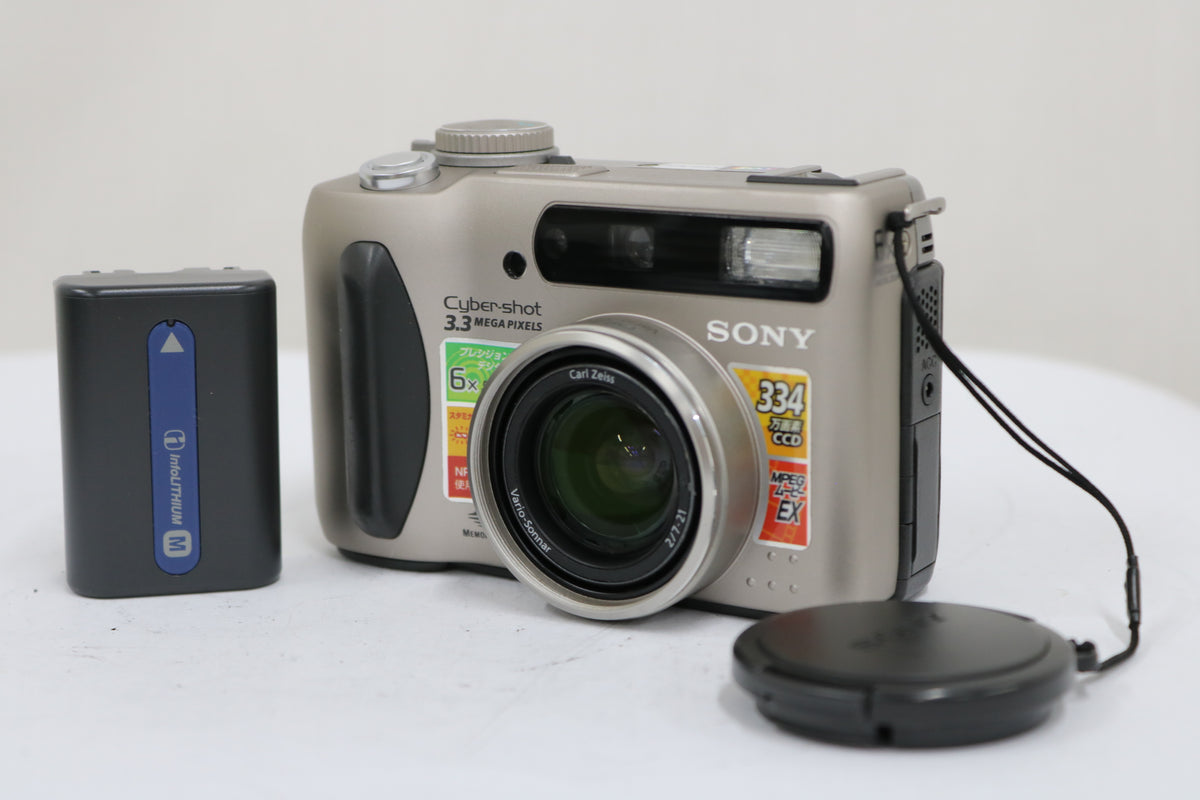 ソニー Sony Cyber-shot DSC-S75 6x バッテリー付き コンパクトデジタルカメラ 1