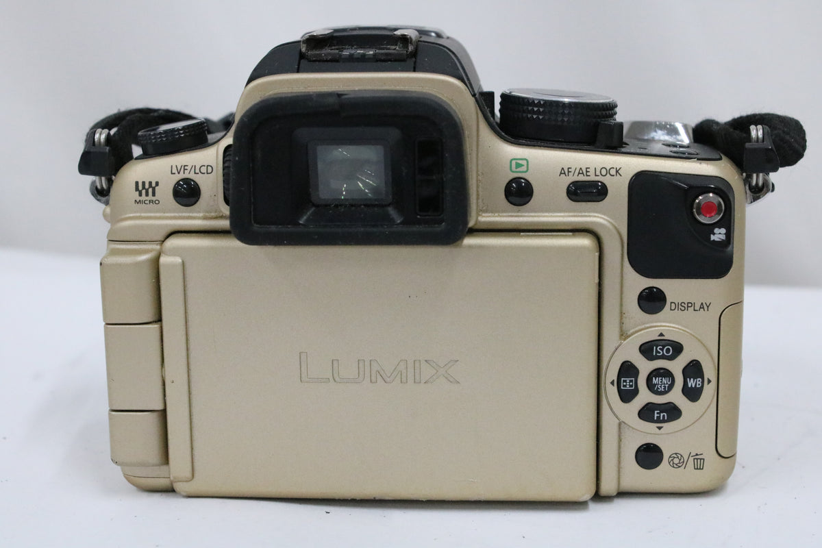 【シャッター13397回】パナソニック Panasonic Lumix DMC-GH1 ゴールド G VARIO 14-45mm F3.5-5.6 ミラーレス一眼 4