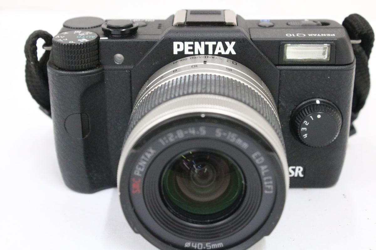 【シャッター88回】ペンタックス Pentax Q10 SR smc PENTAX 5-15mm 15-45mm ミラーレス一眼 2