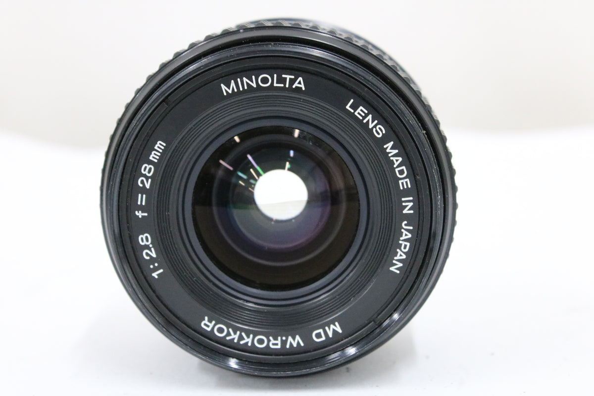 ミノルタ Minolta MD W.ROKKOR 28mm F2.8 レンズ 2