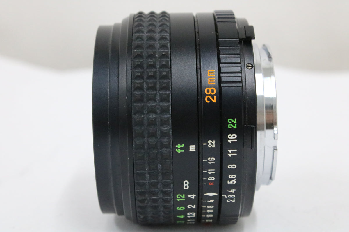 ミノルタ Minolta MD W.ROKKOR 28mm F2.8 レンズ 6