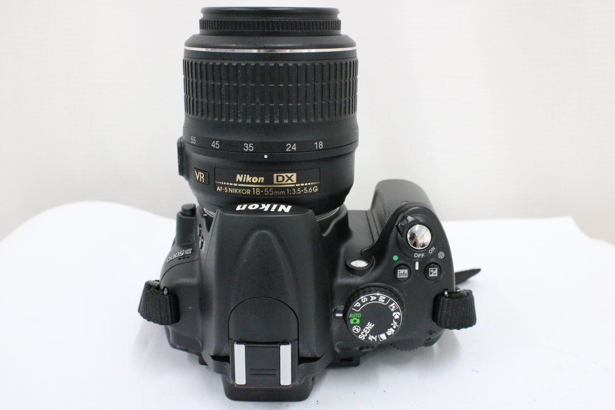 【シャッター664回】ニコン Nikon D5000 DX AF-S NIKKOR 18-55mm F3.5-5.6G VR デジタル一眼 6