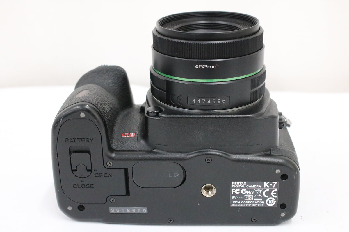 【シャッター12471回】ペンタックス Pentax K-7 smc PENTAX-DA 50mm F1.8 デジタル一眼 7