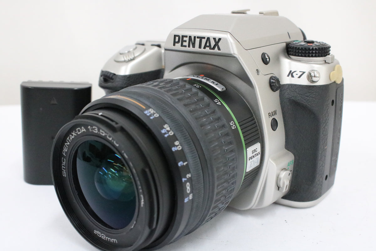 【シャッター5127回】ペンタックス Pentax K-7 smc PENTAX-DA 18-55mm F3.5-5.6 デジタル一眼 1