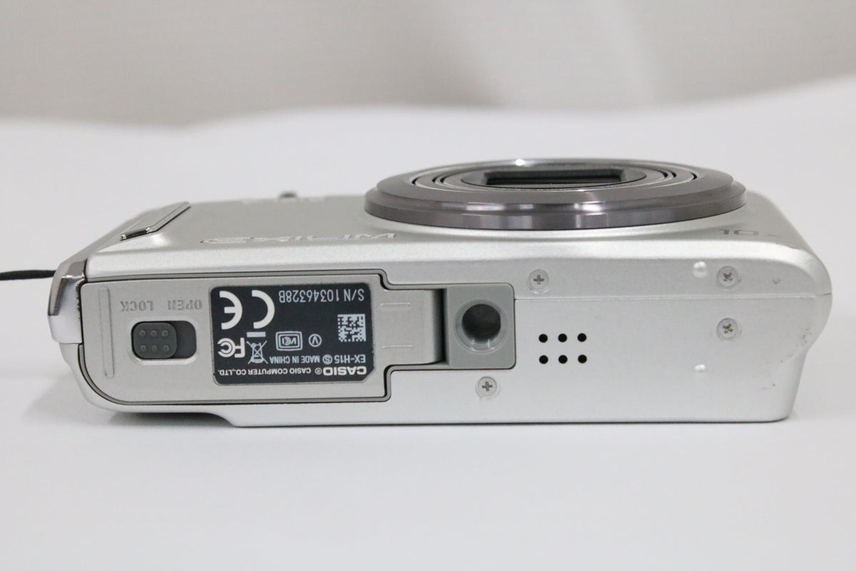 カシオ Casio EXILIM EX-H15 10x バッテリー付き コンパクトデジタルカメラ 7