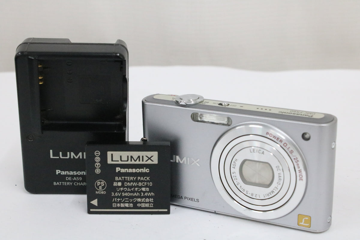 パナソニック Panasonic LUMIx DMC-FX60 バッテリー チャージャー付き コンパクトデジタルカメラ 1