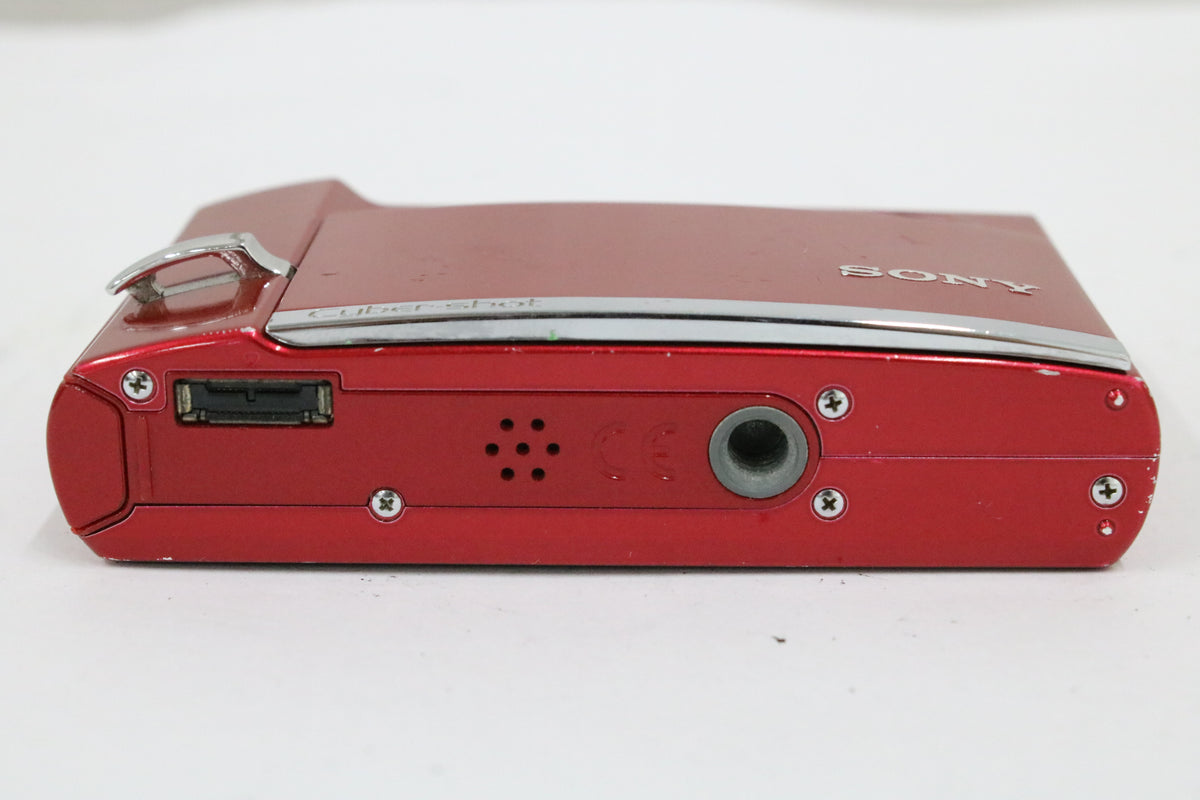 ソニー Sony Cyber-shot DSC-T50 3x レッド バッテリー付き コンパクトデジタルカメラ 7