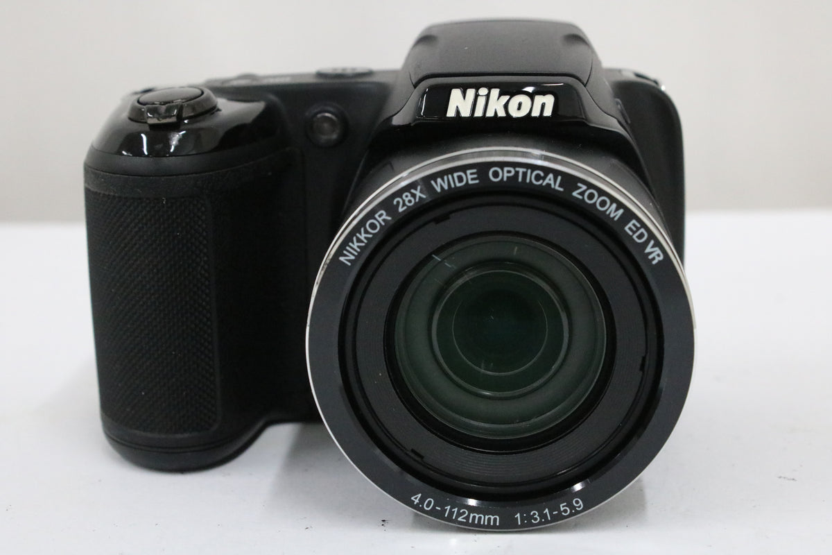 【便利な単三電池で使用可】ニコン Nikon COOLPIX L340 28x ブラック コンパクトデジタルカメラ 2