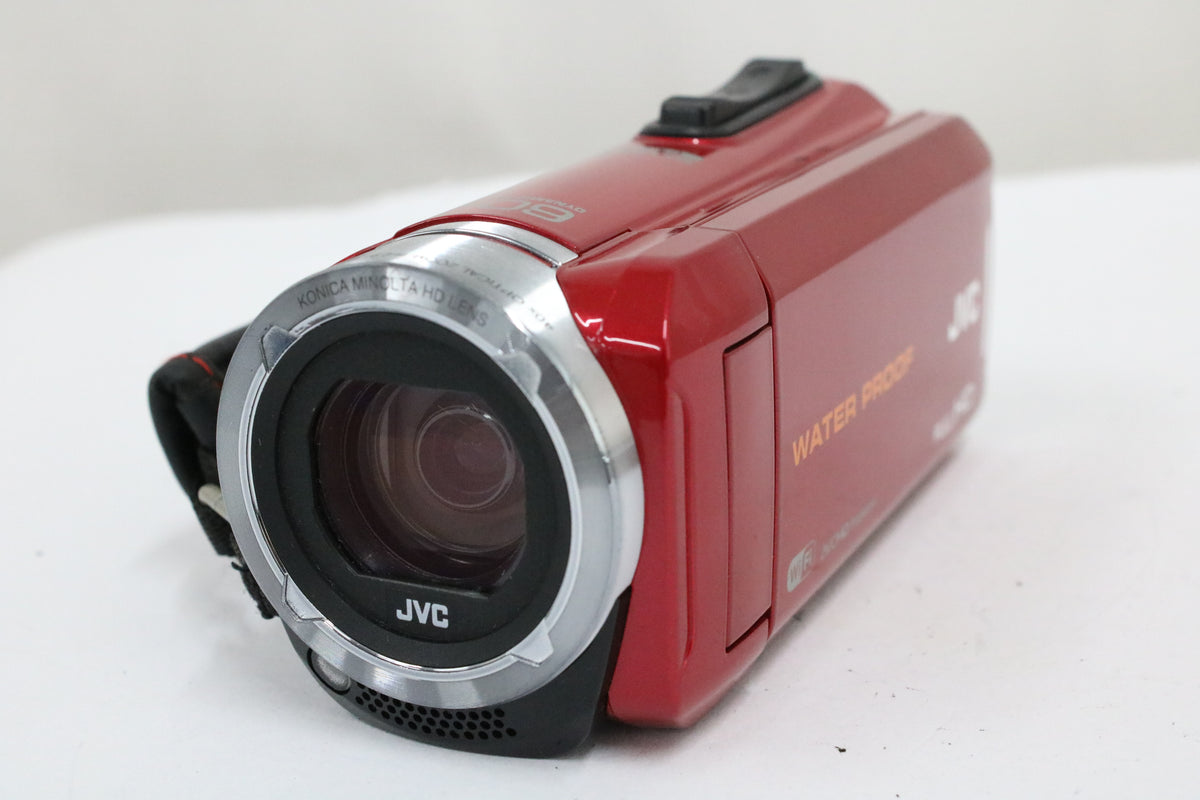 JVC GZ-RX130-R 40x レッド デジタルビデオカメラ 1